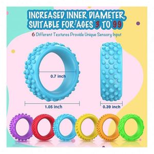 New 2025 Fidget Toy Collection Fidget Guns <b>Sliders</b> Rings and Worms for ADHD and Anxiety Relief Premium Fidget Set for Kids Adult - Product Image 5