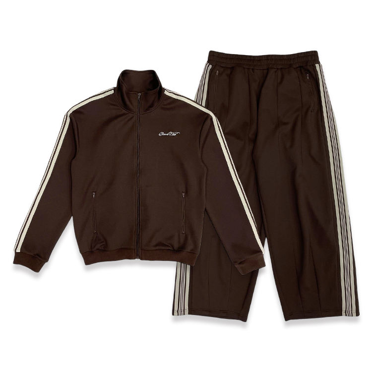 Brown Tracksuit High Quality Custom Design for Men Women