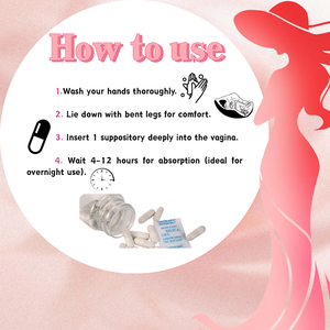 Cápsulas de Ácido Bórico para Tratamiento Vaginal, <span class=keywords><strong>Supositorios</strong></span> de Ácido Bórico, Alivia las Molestias Uterinas, Reduce los Olores, Píldoras de Ácido Bórico - Product Image 6