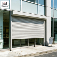 Volet roulant en alliage d'aluminium robuste, résistant aux ouragans et à la corrosion, pour vitrine commerciale, normes ISO