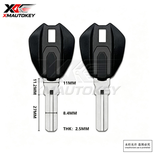 Llave de Motocicleta Compatible con <span class=keywords><strong>Ducati</strong></span>, Llave Virgen para <span class=keywords><strong>Monster</strong></span> 696 796 M1100S M1200S 821 848 1098 1199 1299 MTS950, Llave con Chip Desmontable - Product Image 2
