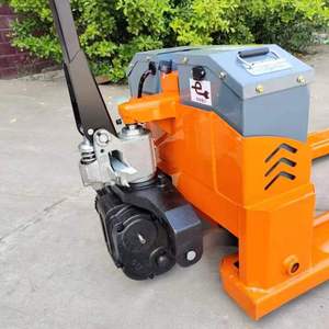 Transpalette électrique avec levage motorisé pour usage en entrepôt - Product Image 1