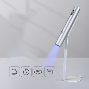 Lampe UV LED portable sans fil pour séchage rapide du vernis gel, mini séchoir à ongles en métal 3W avec tête en silicone - Product Image 2