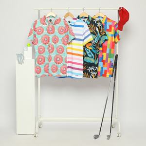 Camiseta Polo deportiva de manga corta transpirable de secado rápido para hombre con estampado personalizado ropa Pickleball de verano con cuello de Polo - Product Image 6