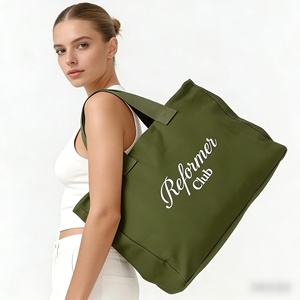 Grande <span class=keywords><strong>Borsa</strong></span> Shopper in Tela Stampata con Logo Personalizzato per lo Shopping - Product Image 2
