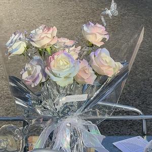 باقة صابون على شكل حورية البحر بأسلوب فريد، هدية عملية ليوم الفتيات وعيد الأم وعيد الحب - Product Image 3