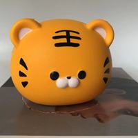 Paigo Paigo0371 2026 Nouveau jouet anti-stress transfrontalier en mousse PU à rebond lent, tête de tigre de dessin animé, pour enfants de 7 à 14 ans
