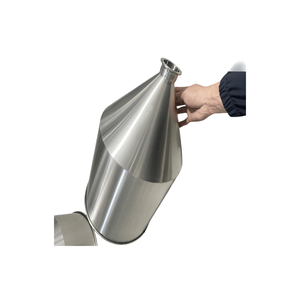 304 thép không gỉ Phễu dung tích lớn Máy làm đầy chất lỏng, máy móc thực phẩm Thùng Vật liệu hình nón, Phễu công nghiệp - Product Image 3