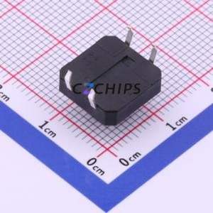 TC-1103-B-H Tactile Switch Through hole Component THT-4P,12x12mm Switch Single Pole Single Throw Round Button 1.6N Through Hole - Product Image 2