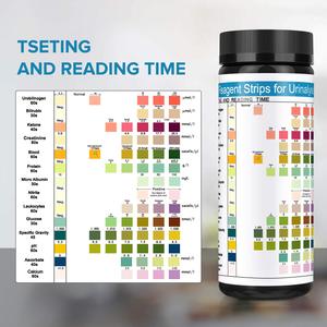 Strisce Reattive 14-URS per Analisi delle Urine e Rilevamento di ITU, <span class=keywords><strong>LEK</strong></span>, Pro, Ket e Altro, Test Completo - per Uomini e Donne - Product Image 3