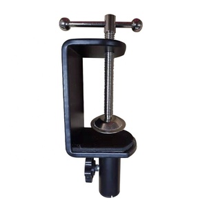 Kẹp Chữ <span class=keywords><strong>C</strong></span> Bằng Nhựa Màu Đen Kẹp Để Bàn Giá Đỡ Đèn Bàn Kẹp Chữ <span class=keywords><strong>C</strong></span> Gắn Đèn Làm Việ<span class=keywords><strong>c</strong></span> Để Bàn - Product Image 4