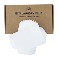 Feuilles de lessive Ocean Breeze, entièrement naturelles, biodégradables, écologiques, sans produits chimiques, pratiques pour les voyages