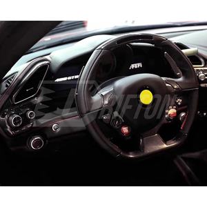 Drifton Tailormade Dry Carbon Fiber Sports Interior <b>Kits</b> with UV 3K/6K/12K <b>Weave</b> for 488 GTB Spider 2015-2019 - Product Image 3
