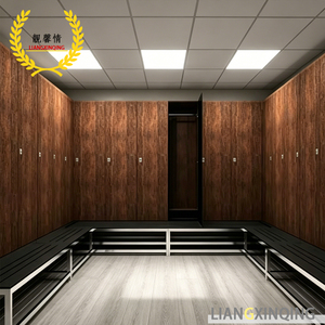 Liangxinqing Waterproof Assembled Employee Stadium Locker With Electronic & Key Lock Adjustable Shelves CG25235 Space-Saving Com - Product Image 4