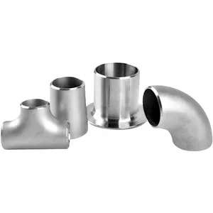 2024 Stainless Steel Pipe Elbow 316L 1.5 d Welding 90D Long Radius SCH40 ANSI B16.9 pipe fittings