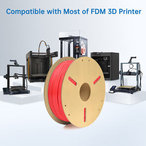 Filament d'impression 3D LONQI PETG haute précision rouge néon 1,75 mm 1 kg Consommables d'imprimante 3D pour imprimantes FDM - Product Image 5