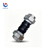 Joint de dilatation souple fileté en acier inoxydable avec filetage interne DN32 40 50 pour pipeline de transport de fluides, durée de vie 3-5 ans