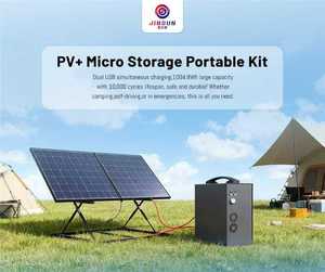 Jinsun Mini2000 200Ah แบบ all-in-one 2.01kWh แบบ off-Grid Smart BMS ชุดติดตั้งบนชั้นวาง550W MPPT 1000W AC Home - Product Image 2