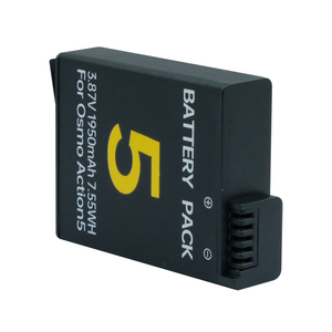 Pour <span class=keywords><strong>Hero</strong></span> DJI Sport Camera Action <span class=keywords><strong>5</strong></span> <span class=keywords><strong>Pro</strong></span> Action 4 3 pour <span class=keywords><strong>Go</strong></span> Mah 1950 mAh - Product Image 2