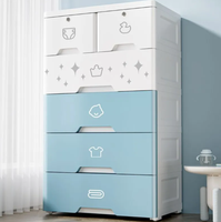 Armoire bébé moderne convertible multi-niveaux à tiroirs, en plastique épaissi, écologique et durable, pour chambre, salon, hôtel