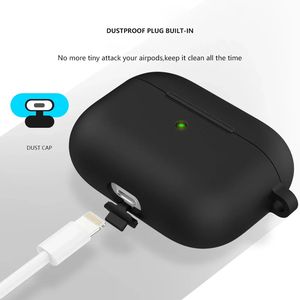 Pour AirPods 3 étui Silicone luxe sans fil écouteur housse de protection boîtier Anti-chute pour avec crochet étuis pour casque - Product Image 3