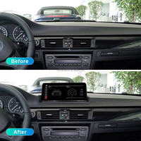 Radio para coche con pantalla dividida de 10.25 pulgadas, Android 13, Snapdragon, GPS, navegación, DSP para BMW Serie 3 E90 E91 E92 E93 2005-2012