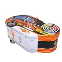 Boîte en fer en forme d'hélicoptère pour emballage cadeau, boîte personnalisée pour bonbons et chocolats, personnalisation