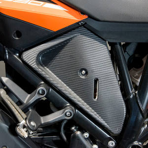 XXUN moto bouclier thermique Protection déflecteur de chaleur carénages latéraux couverture pour <span class=keywords><strong>KTM</strong></span> 1090 1050 <span class=keywords><strong>1190</strong></span> 1290 Adv <span class=keywords><strong>Super</strong></span> <span class=keywords><strong>Adventure</strong></span> R S T - Product Image 5
