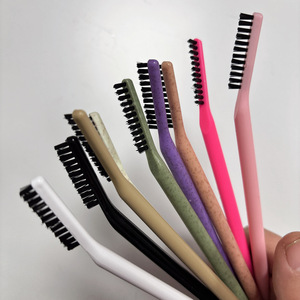 2025 le dernier modèle best-seller Double tête maquillage cils brosse à sourcils brosse à cils noire - Product Image 5