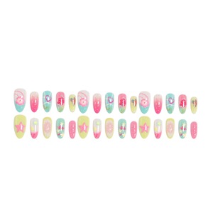 <span class=keywords><strong>Uñas</strong></span> Postizas K057 Ocean 3D con Diseño Tallado, Estilo Fresco y Suave INS, Estética Minimalista Occidental, ABS Premium Reutilizable, Venta al por Mayor, Stock Disponible - Product Image 5