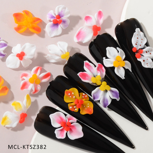 Flor <span class=keywords><strong>de</strong></span> primavera 30 uds/kit colorido Vietnam hecho a mano Nail Art resina encantos 3D diseño <span class=keywords><strong>uñas</strong></span> acrílico <span class=keywords><strong>flores</strong></span> - Product Image 1