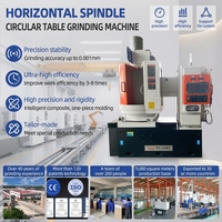 Meuleuse à table rotative horizontale CNC MGK73 pour le traitement d'instruments de précision et de pièces circulaires