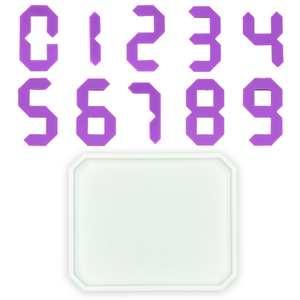 0-9 numeri Puzzle gioco in Silicone blocchi giocattolo educativo per la logica di pratica Unisex che pensa scheda interattiva genitore-bambino - Product Image 5
