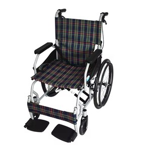 Manual Wheelchair Aluminum Alloy Lightweight Foldable Chair With Wheels For Home And Medical Use - Product Image 1