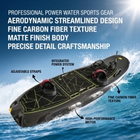 Planche de surf électrique BONCN 72V à batterie lithium ternaire, en fibre de carbone, haute résistance, étanche, portable, unisexe, pour l'extérieur, certifiée CE