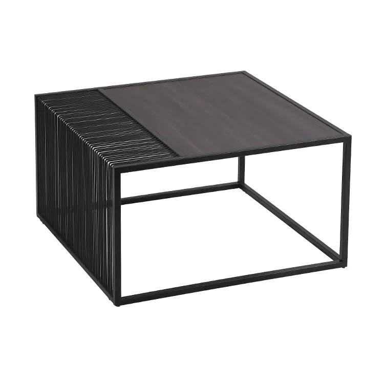 Free Sample Parts Scandinavian Diamond Mirrored Carbon Fiber Basket Height Adjustable Coffee Table