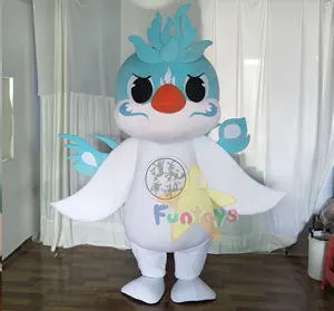 Funtoys professional costom plush Animal Mascot cute bird Mascot Costumes For Event Holiday Costume Birthday Party