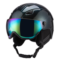 Casque de snowboard pour homme avec clip de fixation de masque intégré, système de réglage Boa ajustable, commande en gros, distributeur, fournisseur chinois
