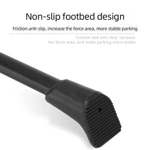 Soporte de bicicleta de 40cm de altura ajustable y soporte lateral universal soporte de bicicleta duradero hecho de aleación de aluminio soporte ajustable - Product Image 6