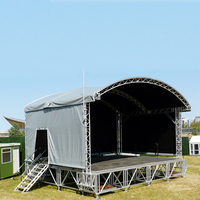 Gran oferta, armazón de iluminación de escenario de aluminio estable para eventos, armazón de arco de escenario de aluminio para concierto