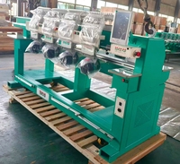 CTF1504 Feiya Nouvelle machine à broder informatisée à quatre têtes et 15 aiguilles pour usage domestique avec moteur pour casquettes