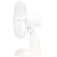 Ventilateur de bureau métallique 12 pouces à haute vitesse, avec contrôle du vent à 3 vitesses et design compact – Meilleure vente
