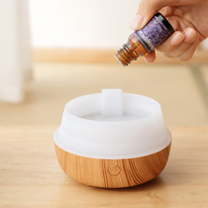 B2B ultrasons rétro grain de bois diffuseur <span class=keywords><strong>d</strong></span>'huiles essentielles l hôtel chambre ed arc-en-ciel veilleuse humidification <span class=keywords><strong>purificateur</strong></span> <span class=keywords><strong>d</strong></span>'<span class=keywords><strong>air</strong></span> - Product Image 3