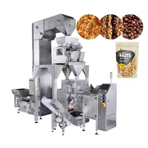 Reliable Low Cost Automatic Granular Dry Fruit Doypack Weighing Filling Sealing Machine