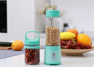 Wireless Battery Rechargeable Double Cup Juicer Blender Fresh Juice 6 Blades BPA Free - Product Image 2