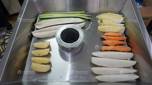 Vs-4 Công Nghiệp Rau Và Trái Cây Bắp Cải Dưa Khoai Tây Xoài Nêm Tách Tách Máy - Product Image 4