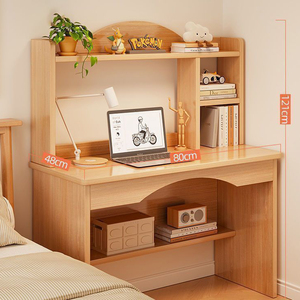 Hiện đại lưu trữ lớn không gian nhà nghiên cứu bàn cho sinh viên kim loại máy tính bàn với kệ sách và ngăn kéo lớn Máy tính để bàn cho bản vẽ - Product Image 6