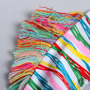 T-shirt manches longues pour filles, imprimé motif cheval de dessin animé, à la mode, vente en gros, été, 2020 - Product Image 5