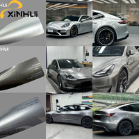 Película Protectora para Autos TPU, Metálica, Color Tungsteno, 1.52x15M, Auto-Reparable, Anti-Rayones, Mate, Cambia de Color, Protección de Pintura, OEM