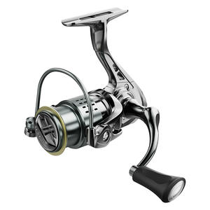 Carrete de Pesca Giratorio JQWABSHDA28 de Aleación de Aluminio para Mano Derecha, Carrete de Pesca para Playa y Océano, Carrete de Lanzamiento de Larga Distancia - Product Image 1